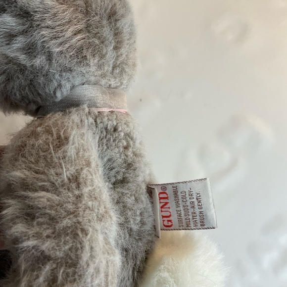 GUND Brown BUNNY RABBIT WIRED EARS "DUSTY" 36025 - Picture 2 of 4